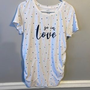 Time and Tru Maternity top Size M